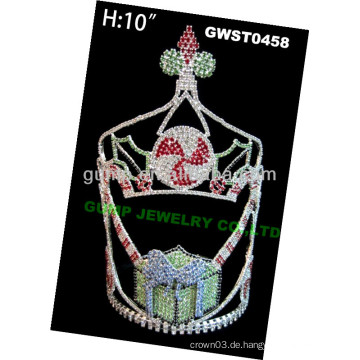 Weihnachtsgeschenk Rhinestone-Tiara und Krone